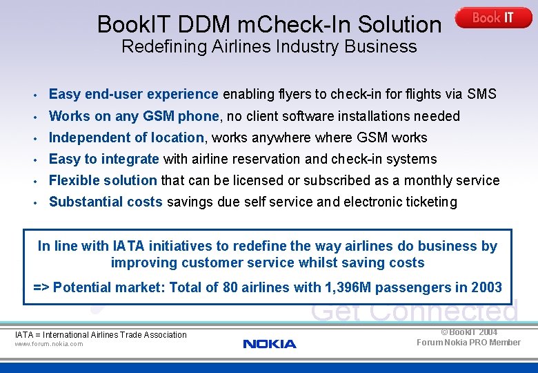 Book. IT DDM m. Check-In Solution Redefining Airlines Industry Business • Easy end-user experience
