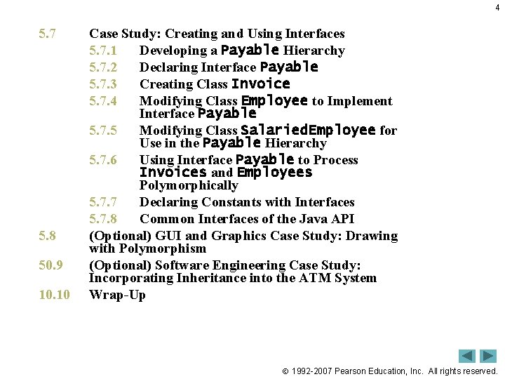 4 5. 7 5. 8 50. 9 10. 10 Case Study: Creating and Using