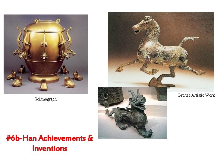 Seismograph #6 b-Han Achievements & Inventions Bronze Artistic Work 