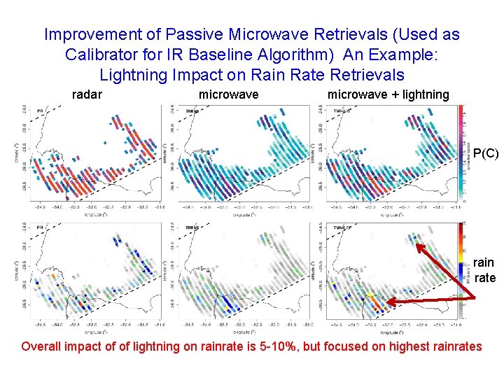 Improvement of Passive Microwave Retrievals (Used as Calibrator for IR Baseline Algorithm) An Example: