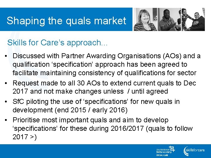 INTEGRATED CARE Care Certificate and Supporting Staff sfcyorkhumbne