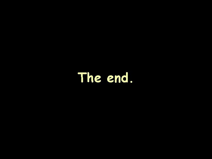 The end. Page 52 