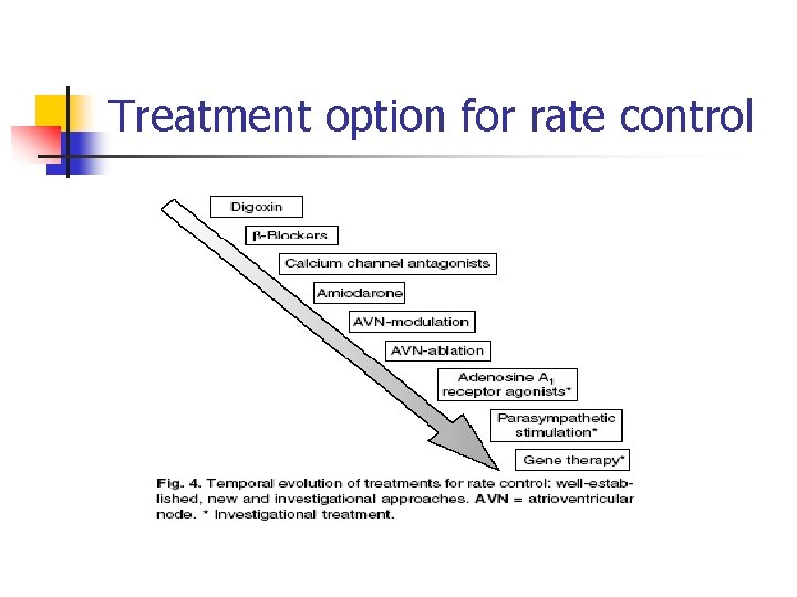 Treatment option for rate control 