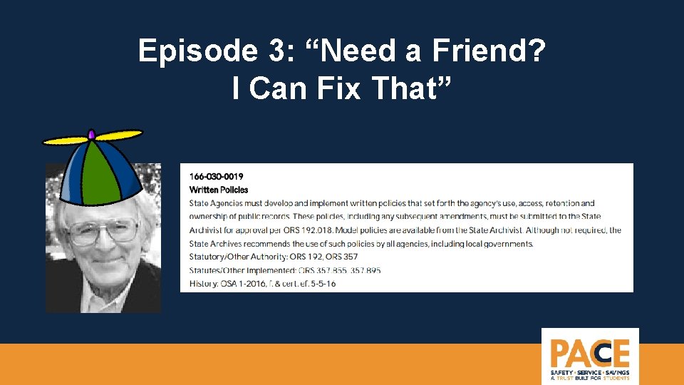 Episode 3: “Need a Friend? I Can Fix That” 