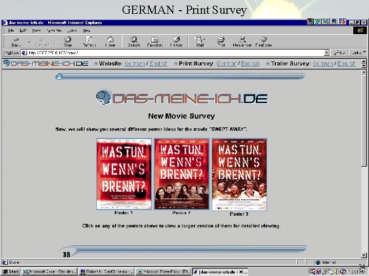 GERMAN - Print Survey 34 