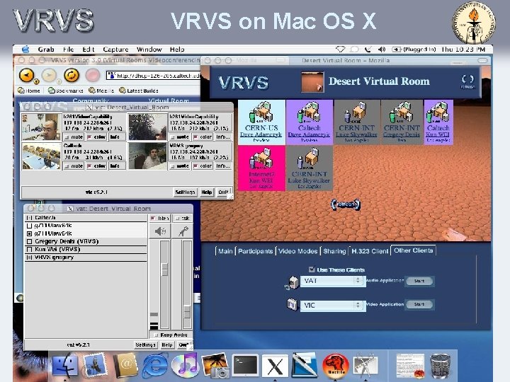 VRVS on Mac OS X 
