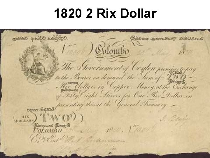 1820 2 Rix Dollar 