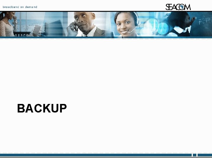 BACKUP Proprietary and Confidential 15 