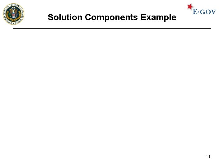 Solution Components Example 11 