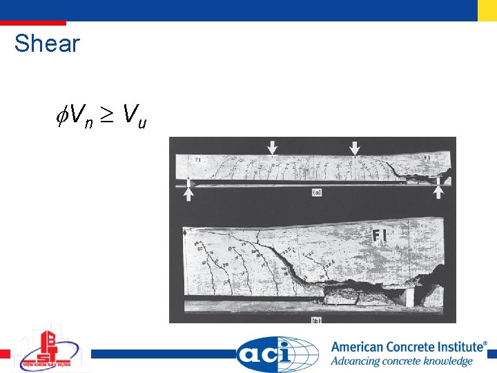 Shear Vn Vu 