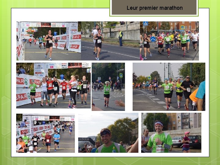 Leur premier marathon 