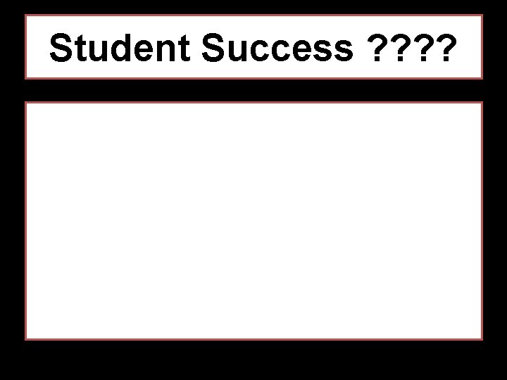 Student Success ? ? ²What is the most successful program on your campus? q.