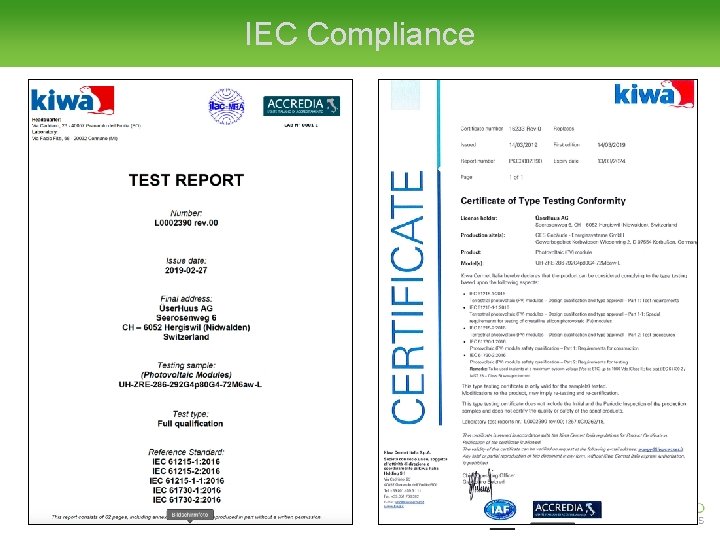 IEC Compliance 