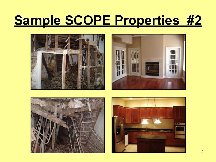 Sample SCOPE Properties #2 7 