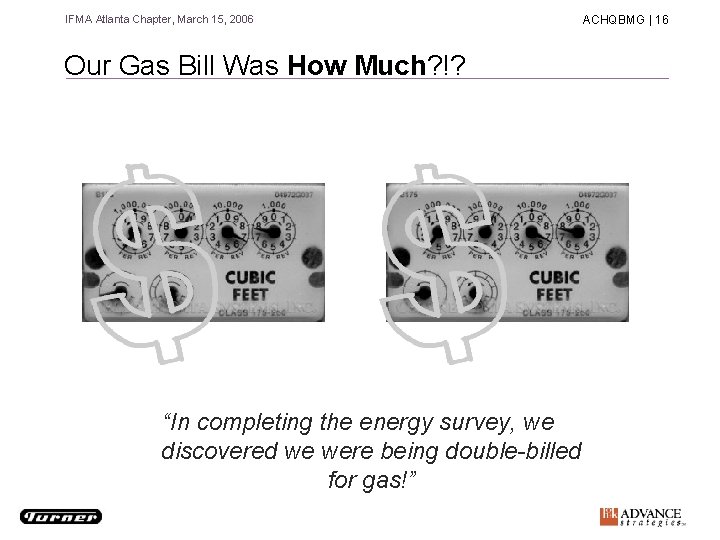 IFMA Atlanta Chapter, March 15, 2006 Our Gas Bill Was How Much? !? “In