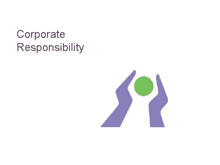 Corporate Responsibility 
