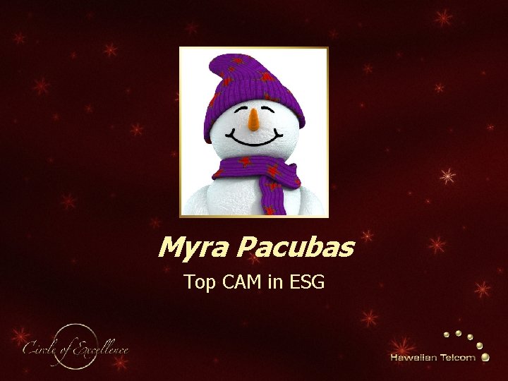 Myra Pacubas Top CAM in ESG 