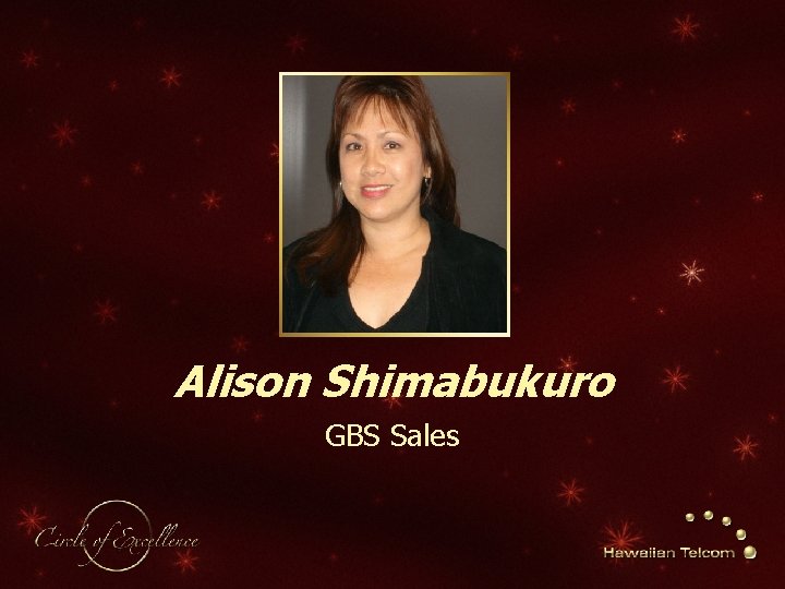 Alison Shimabukuro GBS Sales 