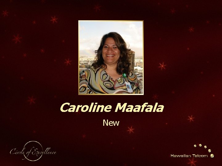 Caroline Maafala New 