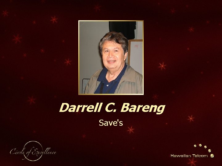 Darrell C. Bareng Save's 