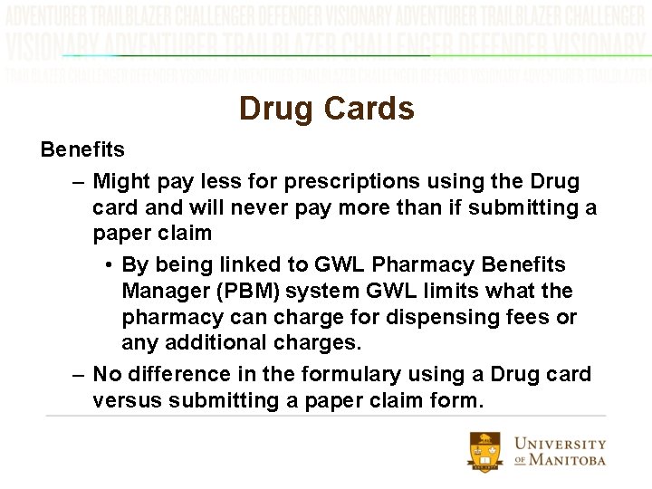 Drug Cards Benefits – Might pay less for prescriptions using the Drug card and