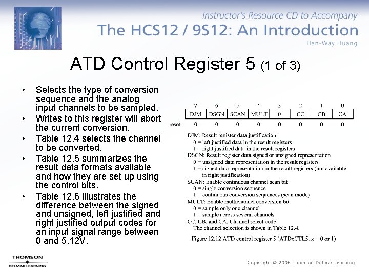 ATD Control Register 5 (1 of 3) • • • Selects the type of