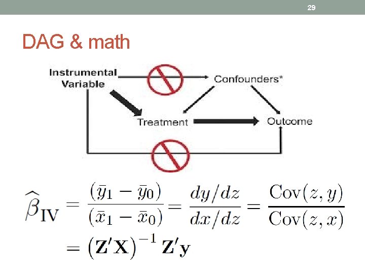 29 DAG & math 