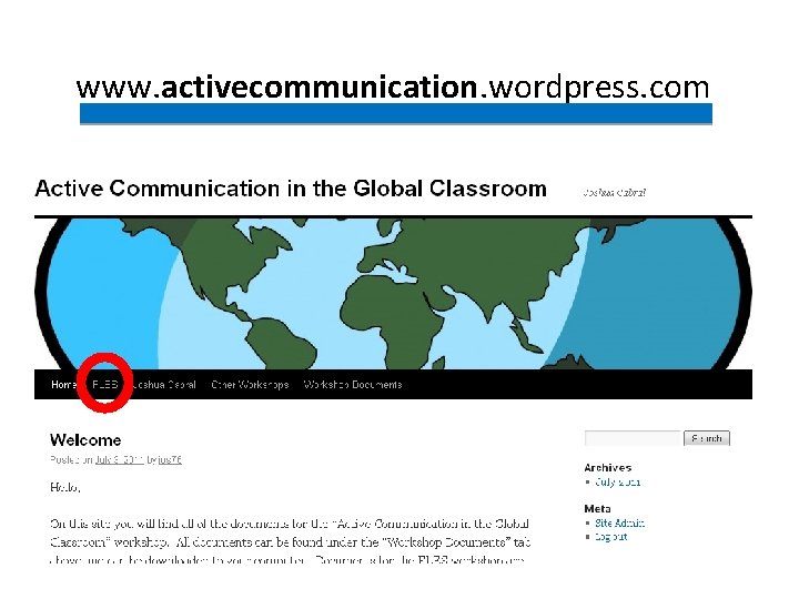 www. activecommunication. wordpress. com 