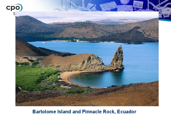 Bartolome Island Pinnacle Rock, Ecuador 
