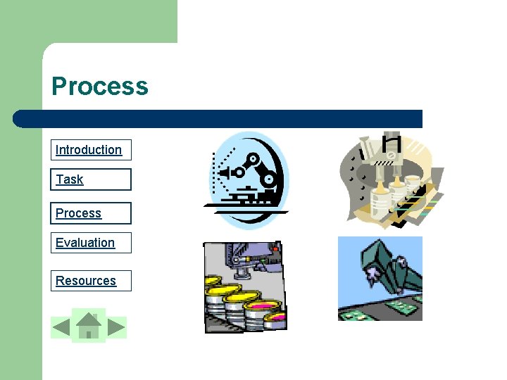 Process Introduction Task Process Evaluation Resources 