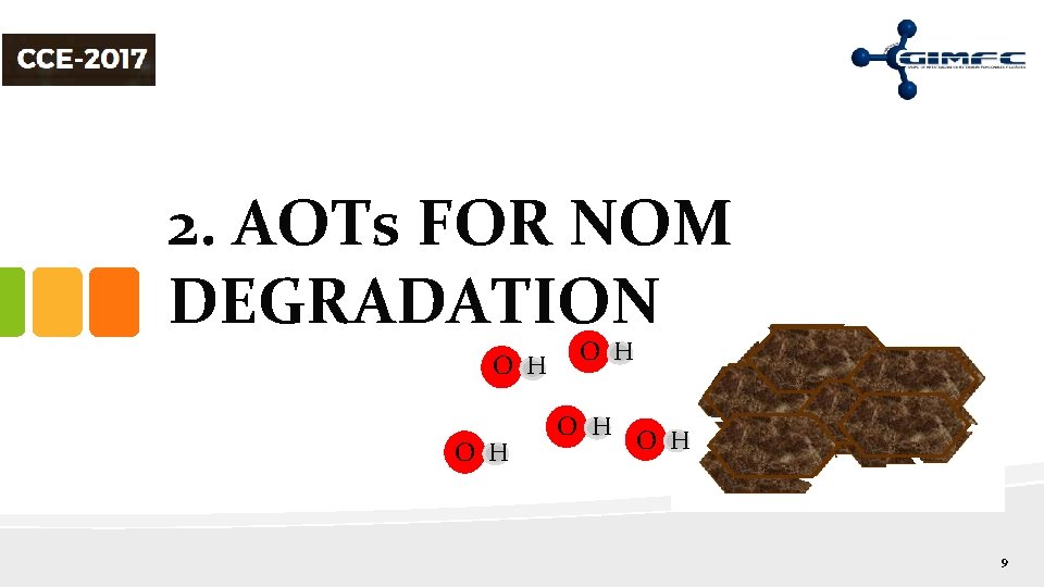 2. AOTs FOR NOM DEGRADATION O H O H O H 9 