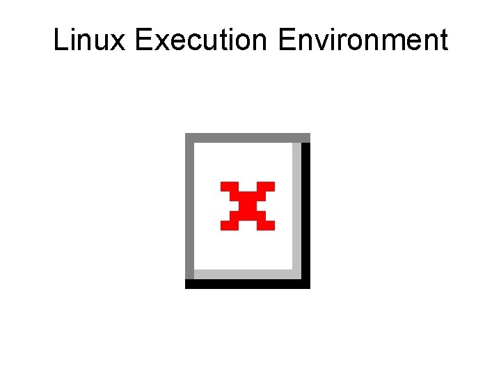 Linux Execution Environment 