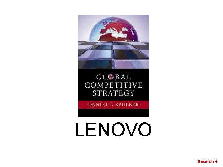 LENOVO Session 4 