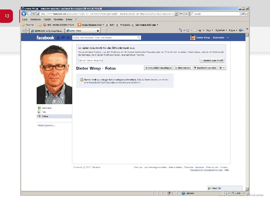 13 Social Media IG Metall Onlinemedien 