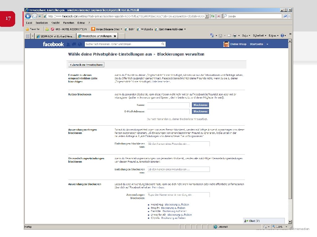 17 Social Media IG Metall Onlinemedien 