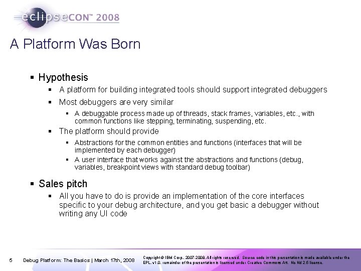A Platform Was Born § Hypothesis § A platform for building integrated tools should