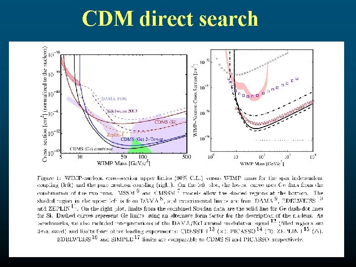 CDM direct search 