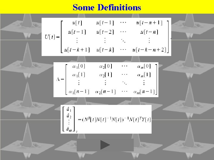 Some Definitions 