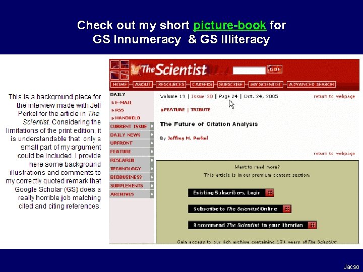 Check out my short picture-book for GS Innumeracy & GS Illiteracy Jacso 