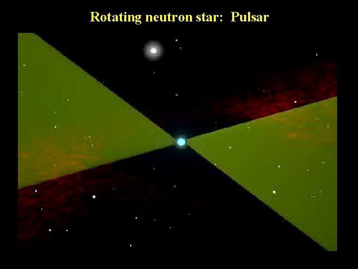 Rotating neutron star: Pulsar 