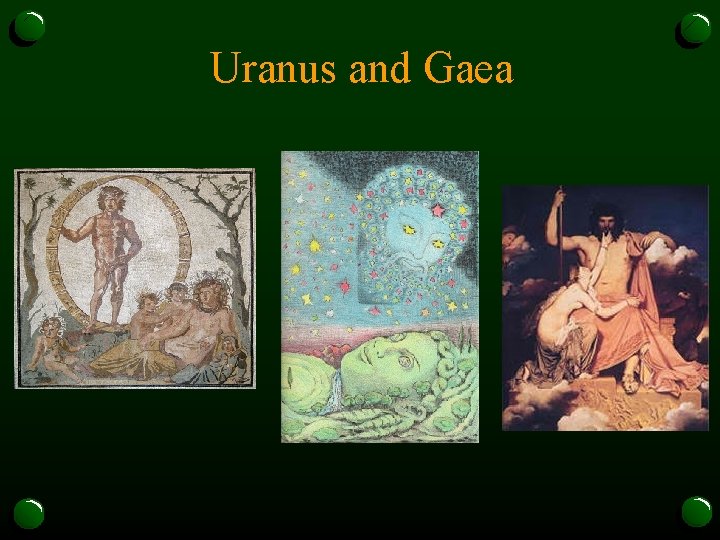 Uranus and Gaea 