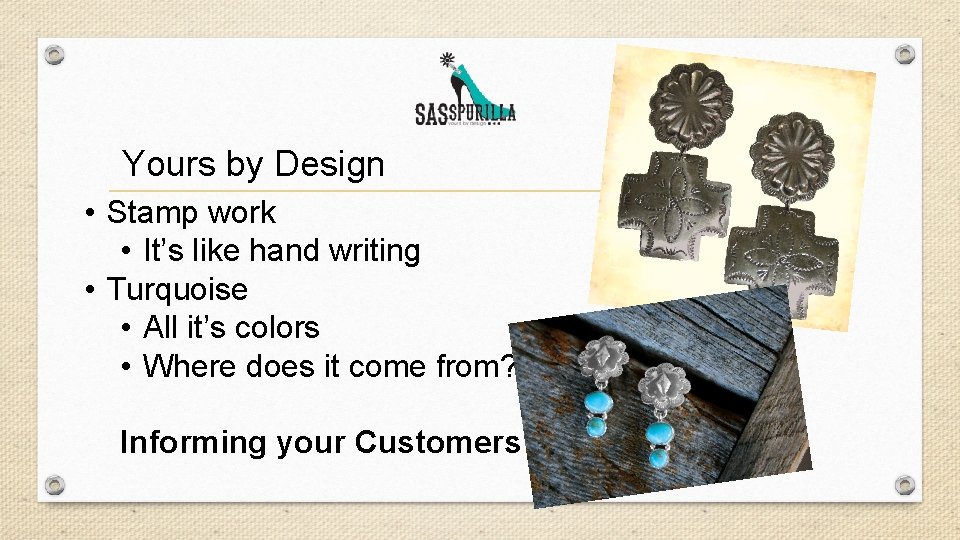 Yours by Design • Stamp work • It’s like hand writing • Turquoise •