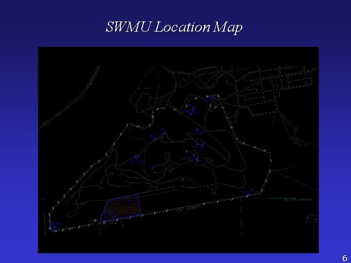 SWMU Location Map 6 