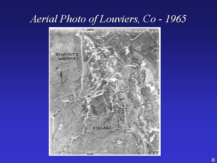 Aerial Photo of Louviers, Co - 1965 8 