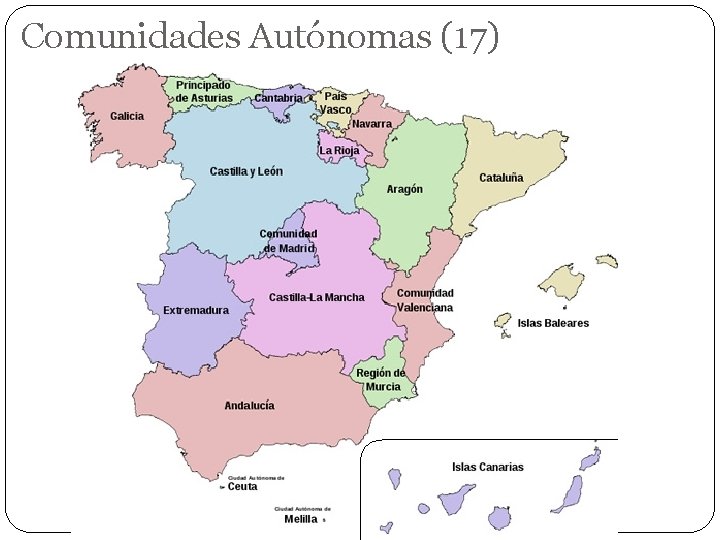 Comunidades Autónomas (17) 