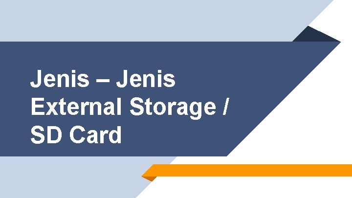 Jenis – Jenis External Storage / SD Card 