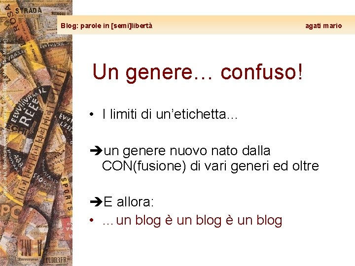 Carlo Carrà, Manifestazione interventista, 1914 (Coll. Mattioli – Milano) Blog: parole in [semi]libertà agati