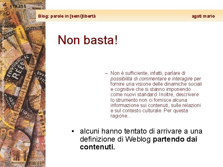 Carlo Carrà, Manifestazione interventista, 1914 (Coll. Mattioli – Milano) Blog: parole in [semi]libertà agati