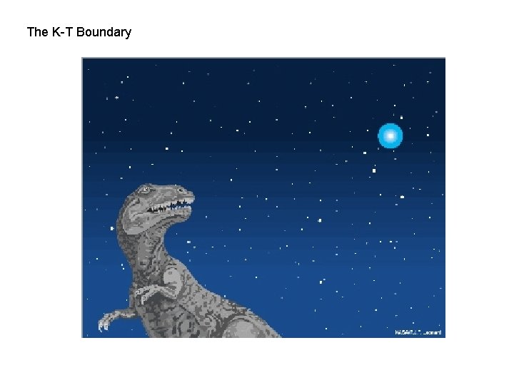 The K-T Boundary 