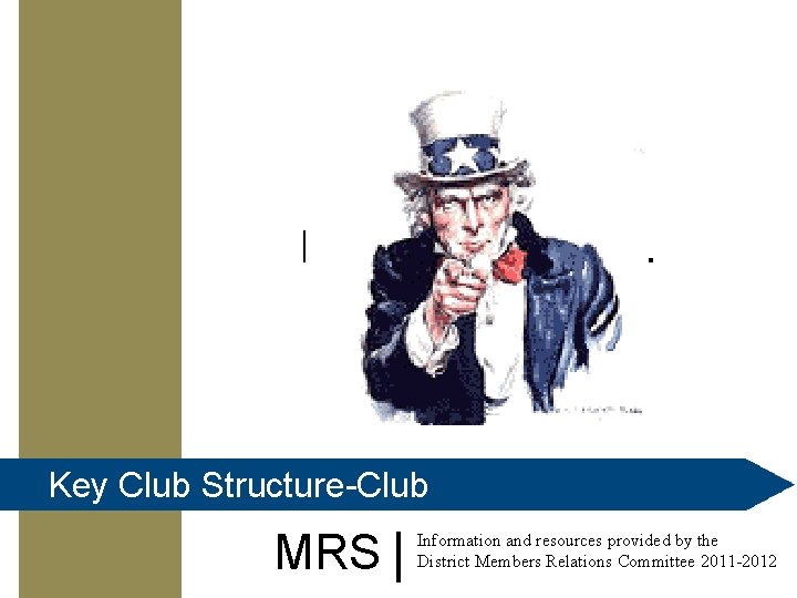 It starts with YOU. Key Club Structure-Club MRS Information and resources provided by the